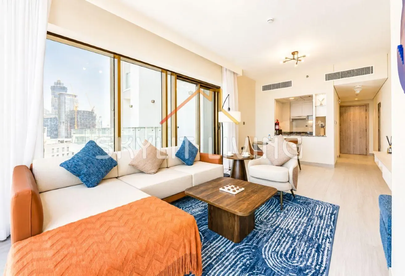 Furnished 2BR | Business Bay | Skyline View