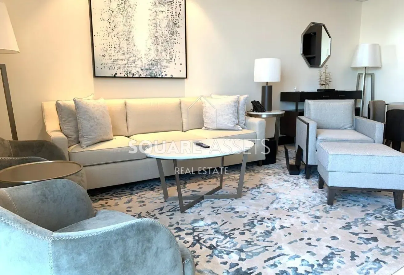 Beautiful 1BR | Furnished | Burj View