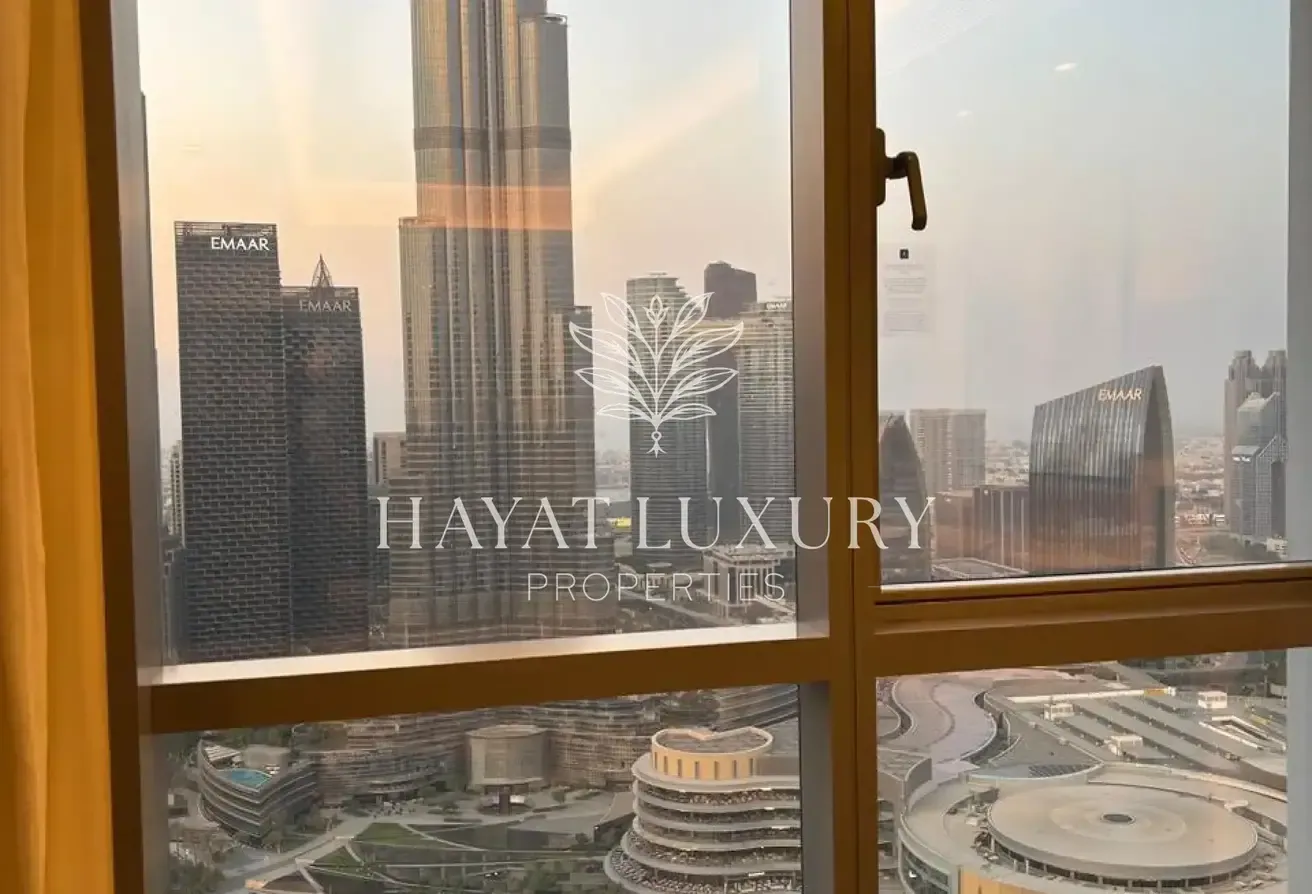 Luxurious 1-BR I Burj and Full Fountain View I High Floor