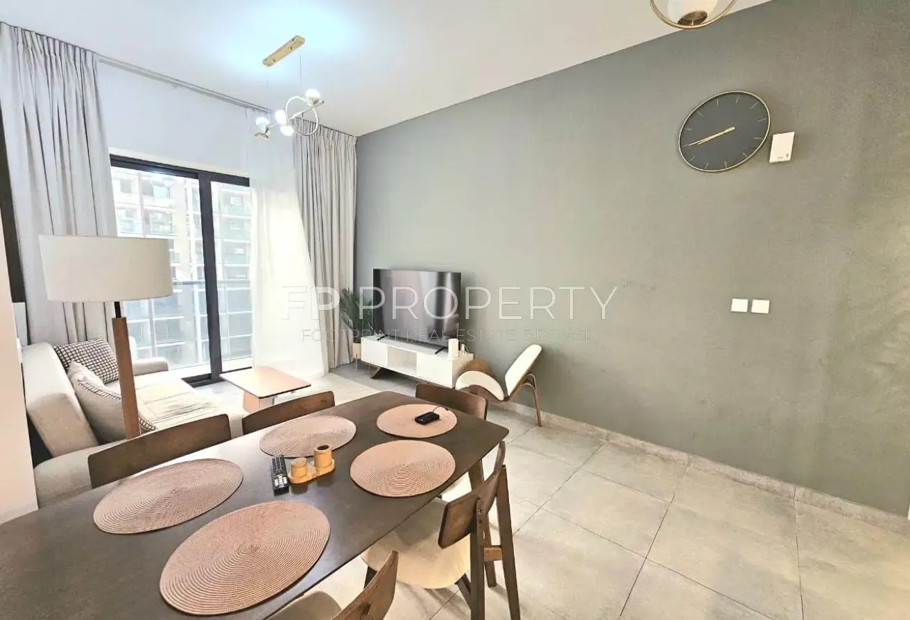 Fully Furnished | 2BR + Maid | Kitchen Appliances