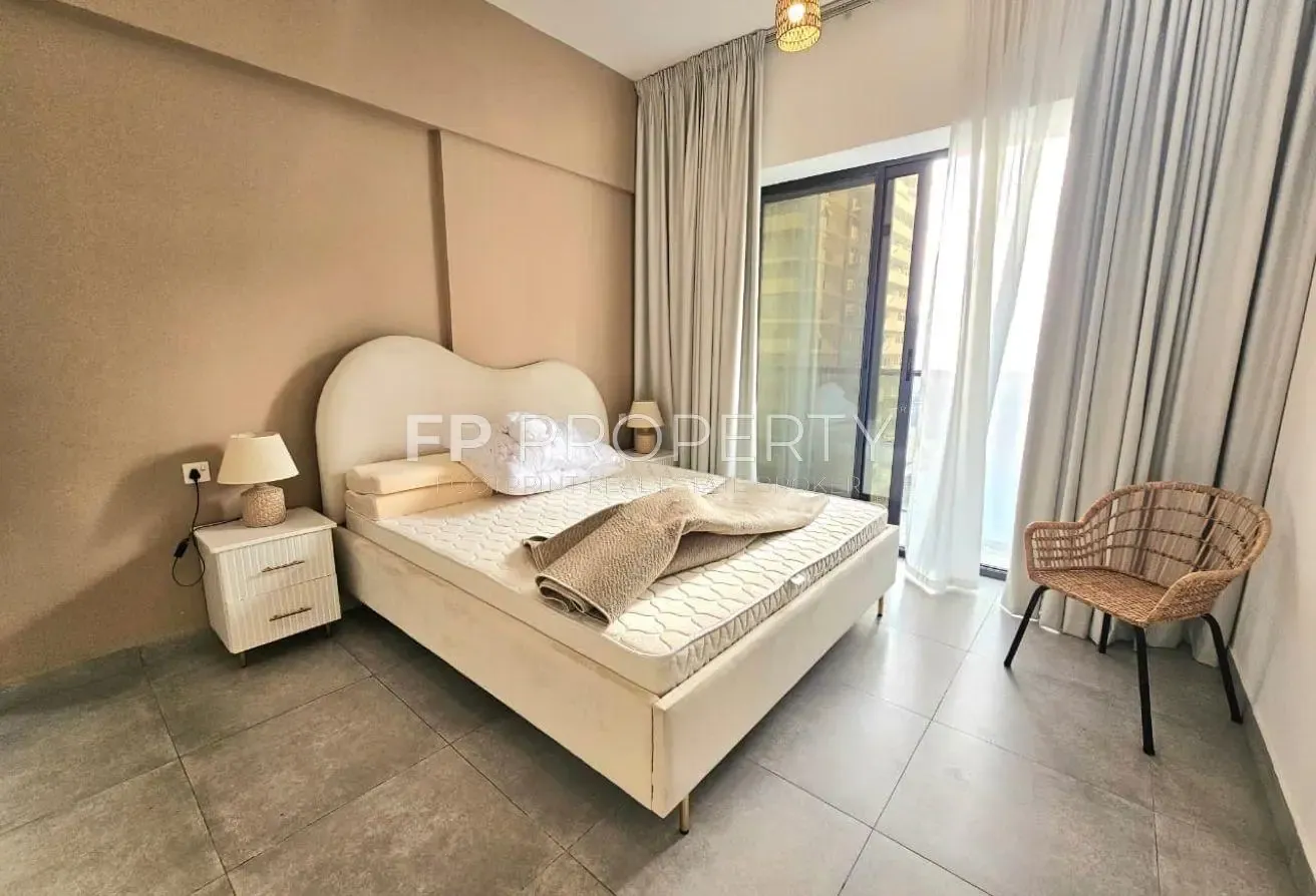 Fully Furnished | 2BR + Maid | Kitchen Appliances