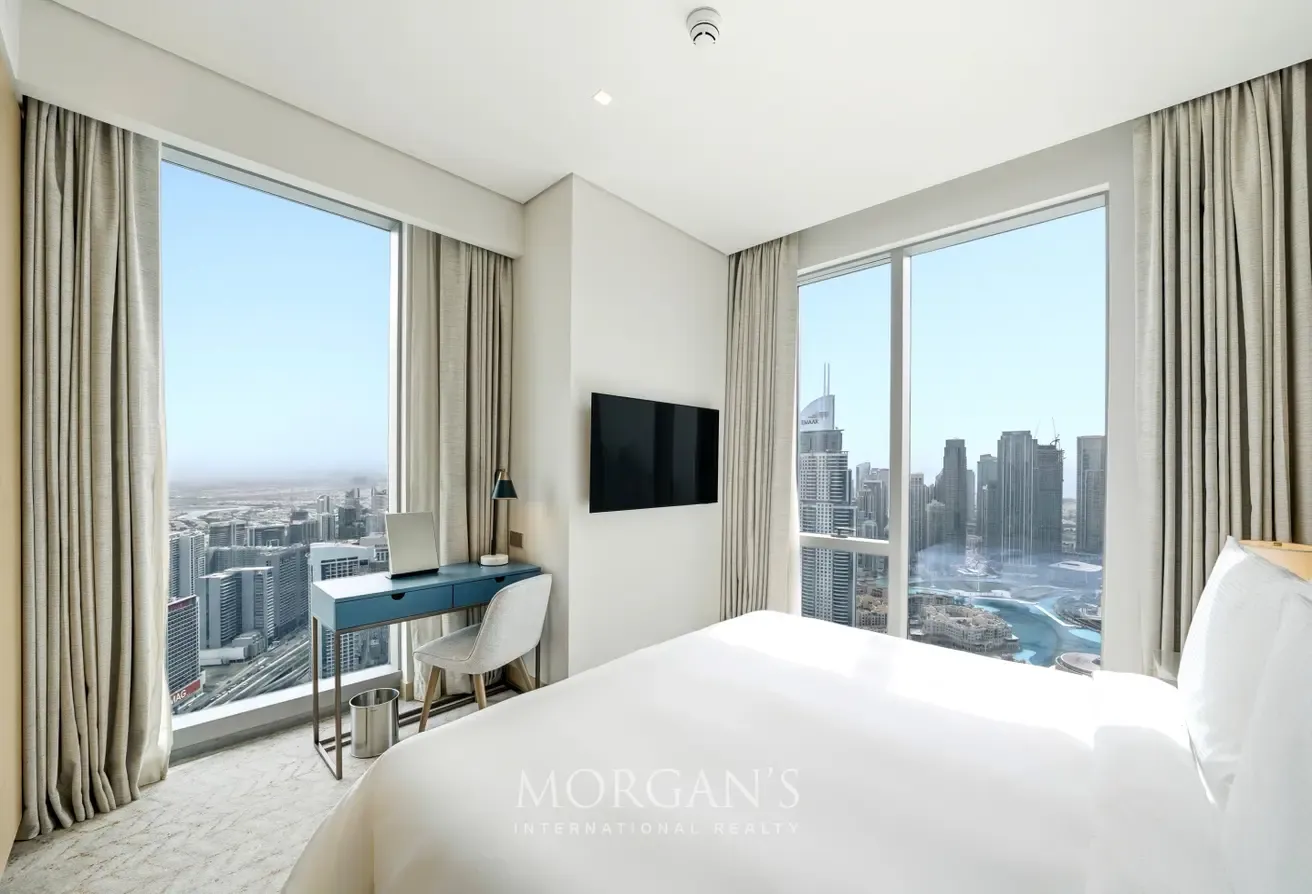 3 BR + Maid | Fully Furnished | Burj Khalifa View