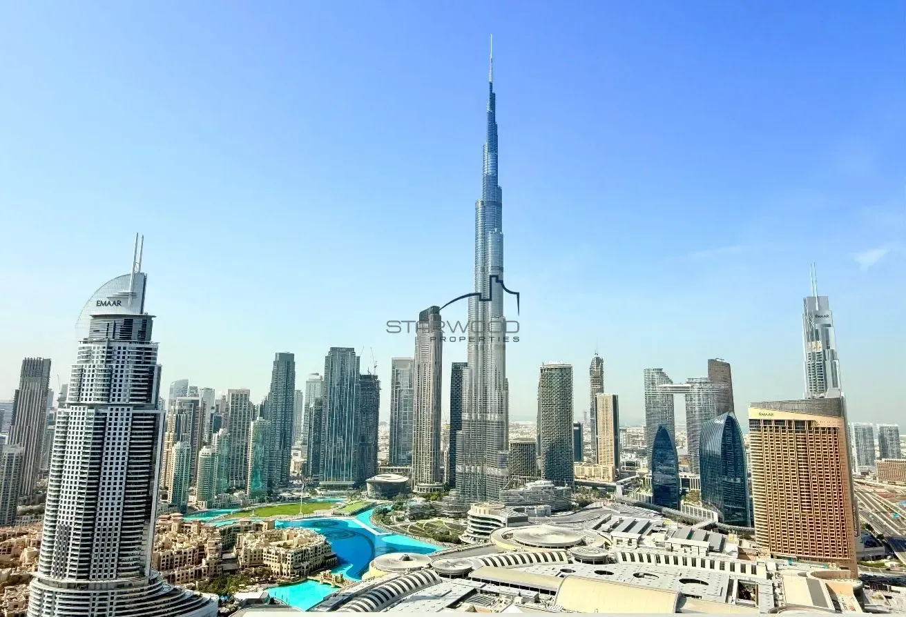 High Floor | Burj View | 3 bed + Maid | Vacant