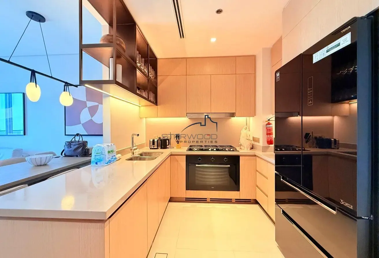 High Floor | Burj View | 3 bed + Maid | Vacant