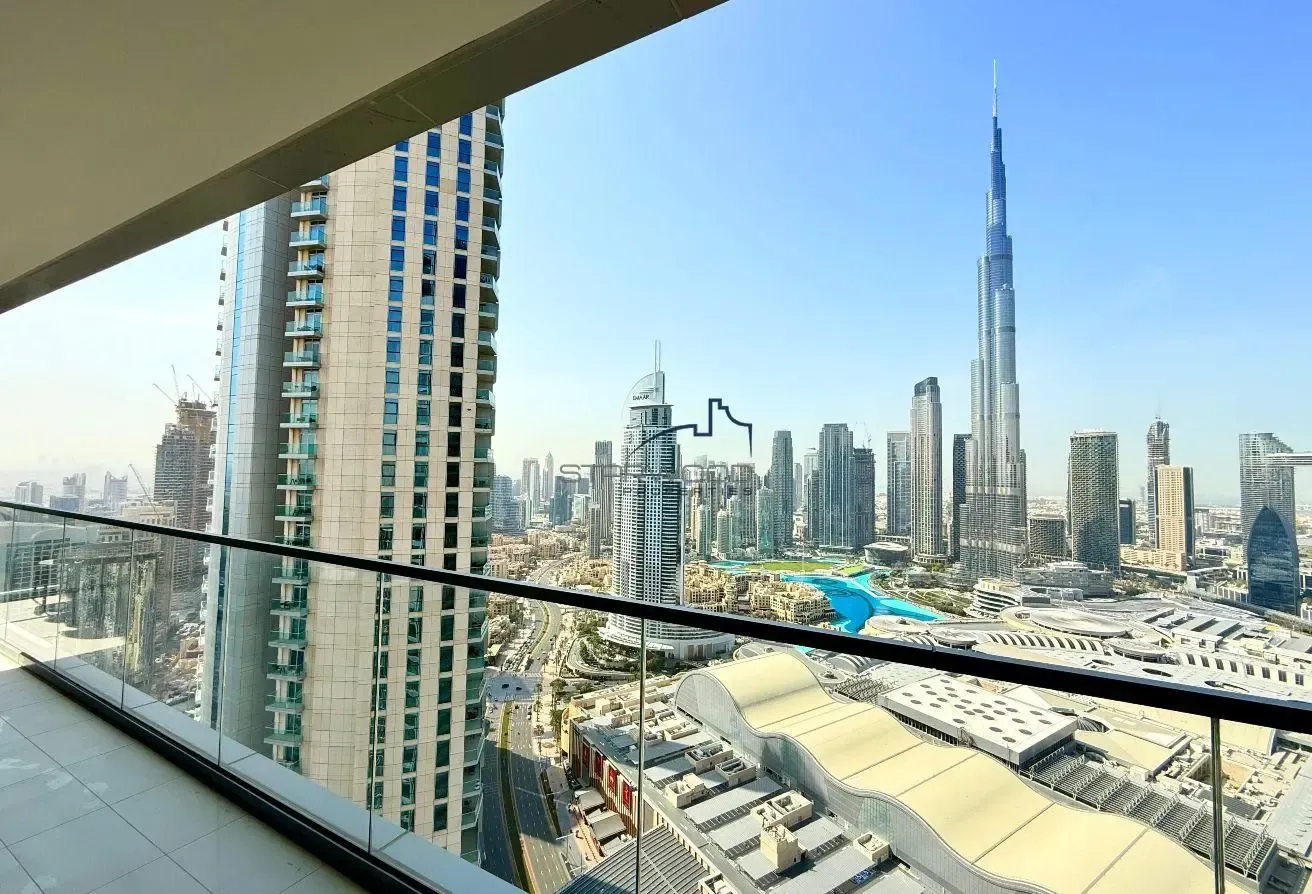 High Floor | Burj View | 3 bed + Maid | Vacant
