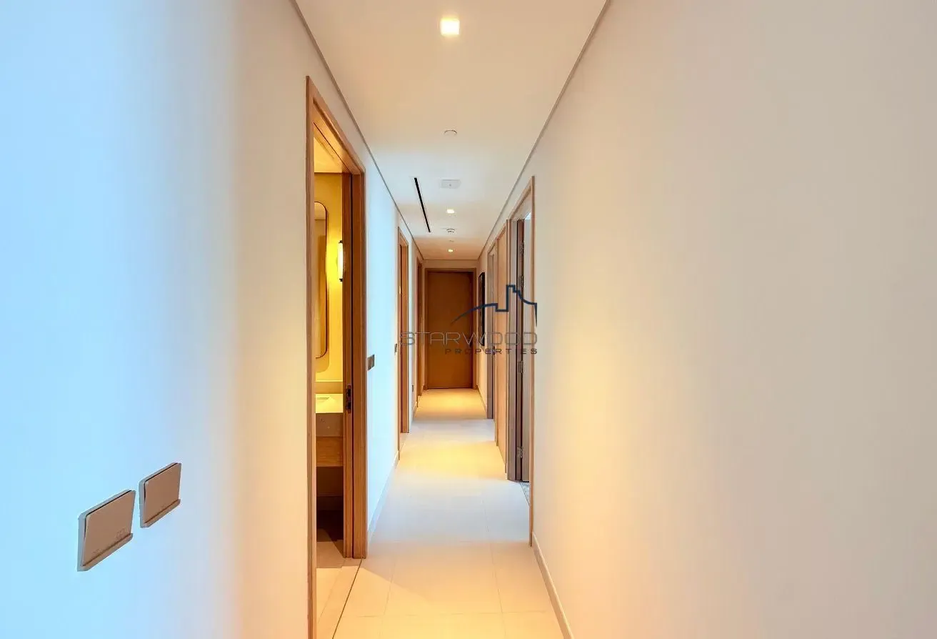 High Floor | Burj View | 3 bed + Maid | Vacant