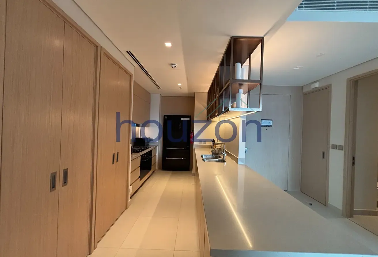 Burj Khalifa View | Spacious 3BR + Maids Room
