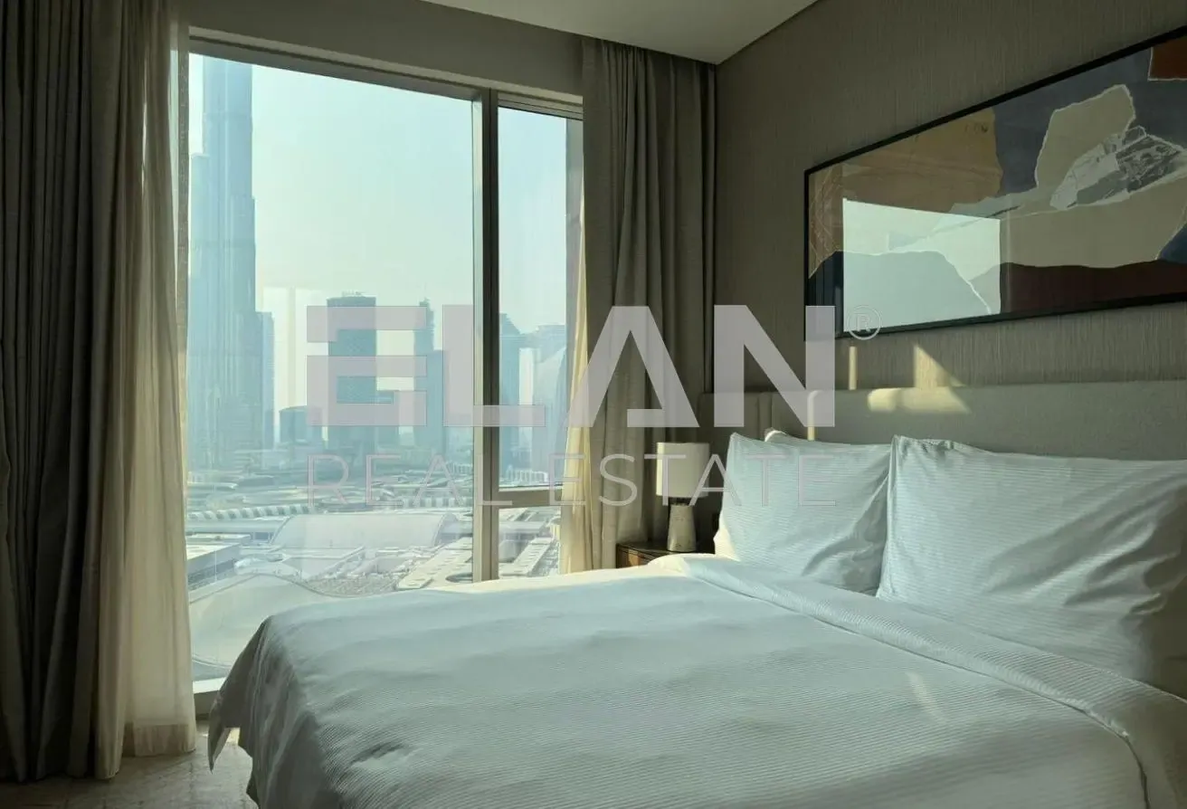 Burj and Fountain Views | 3 BED+Maid | Brand New