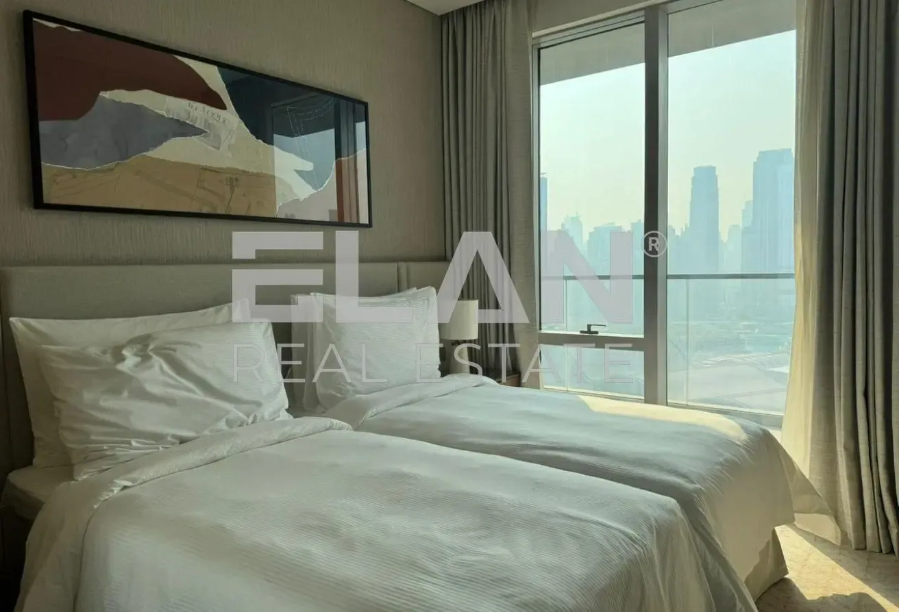 Burj and Fountain Views | 3 BED+Maid | Brand New