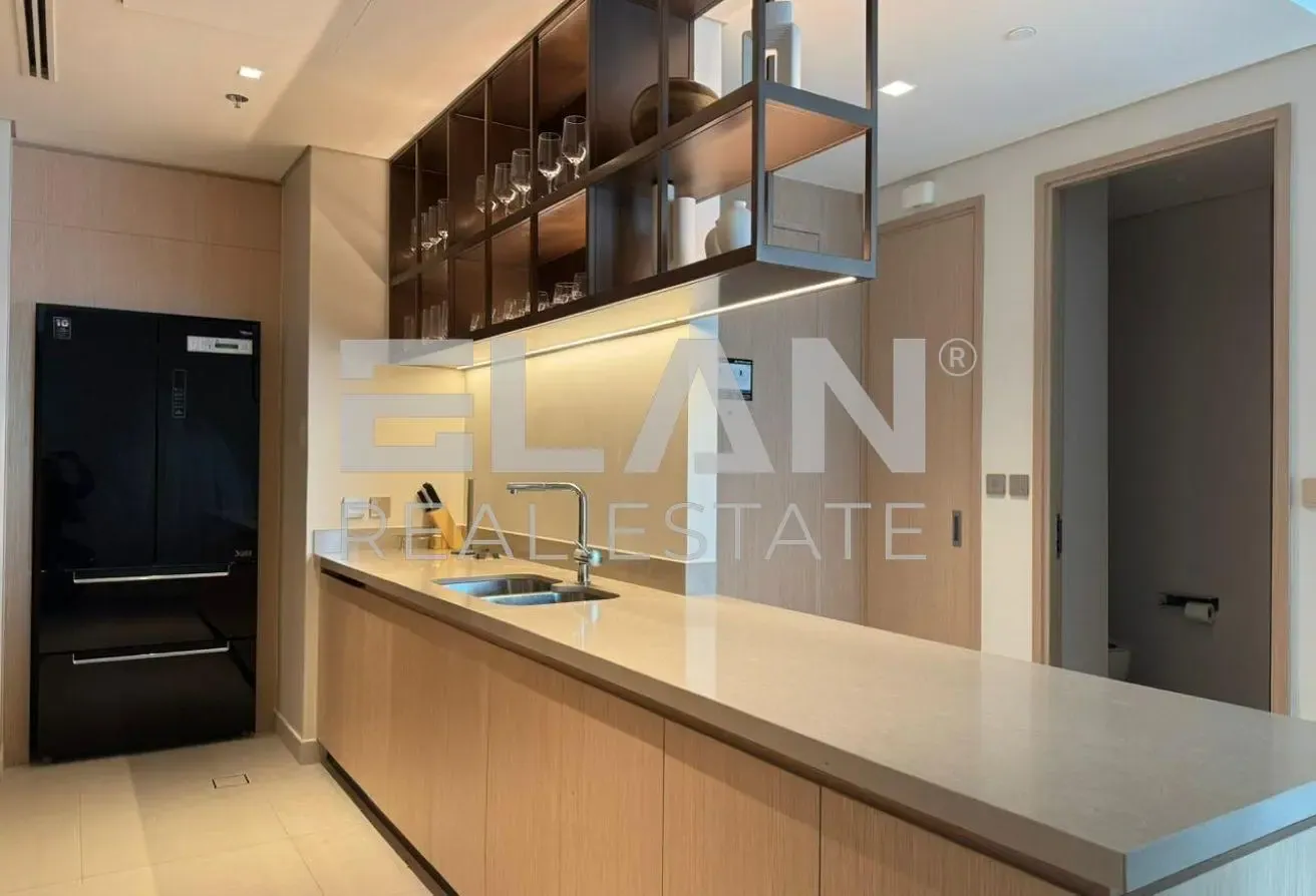 Burj and Fountain Views | 3 BED+Maid | Brand New