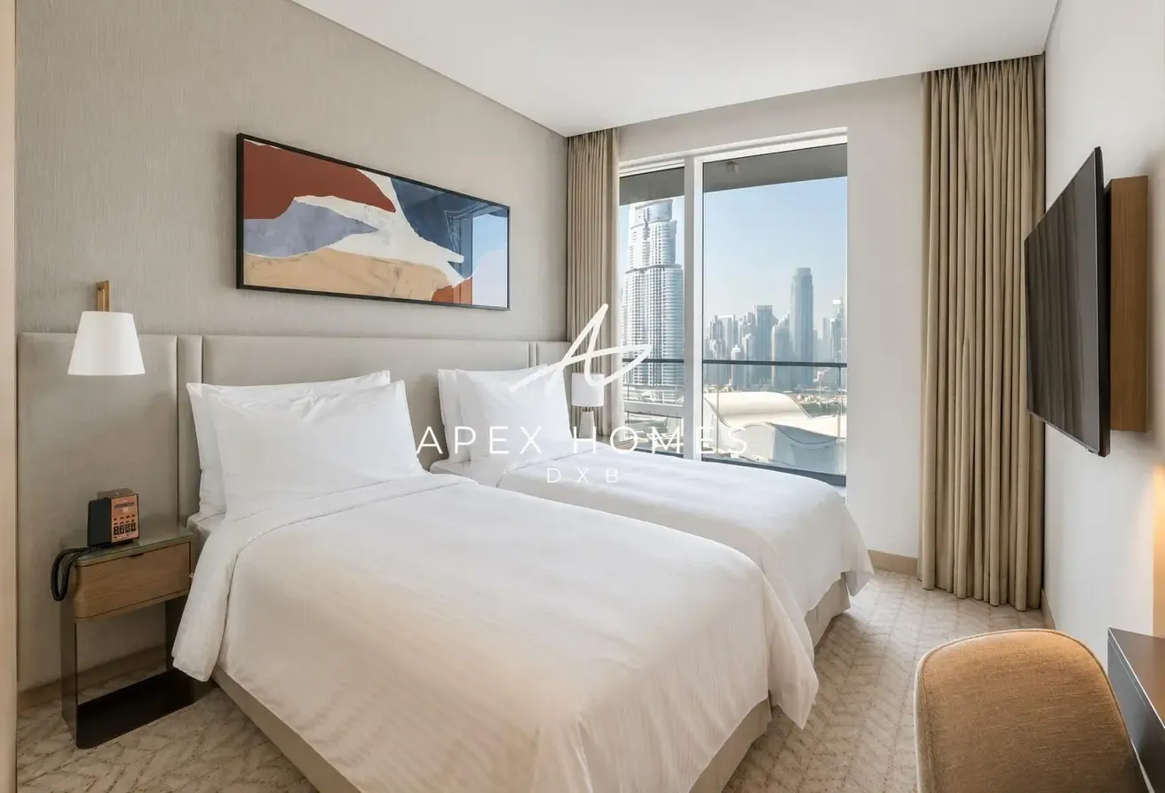 Burj Khalifa & Fountain View | + Maids Room