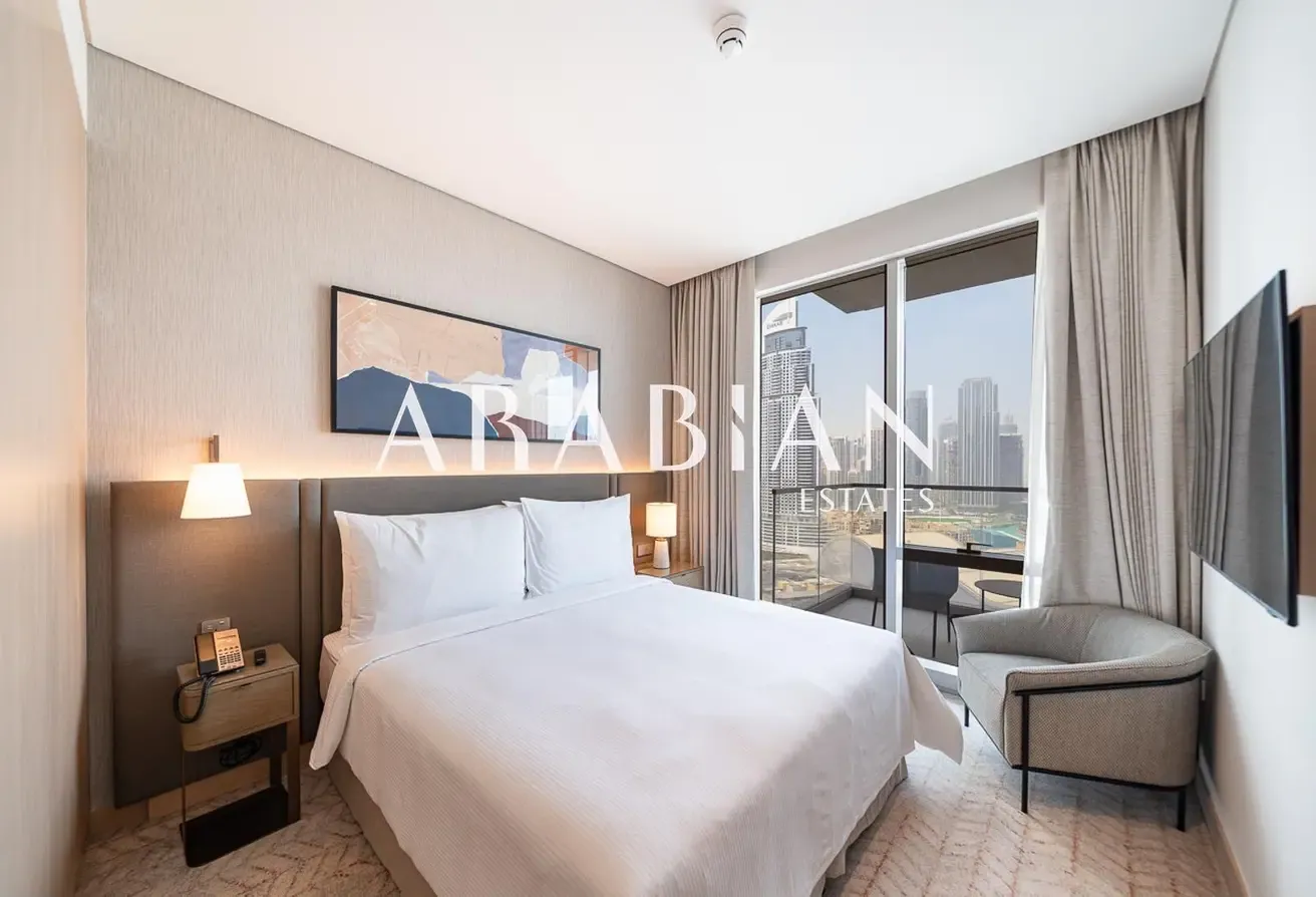 Burj Khalifa View | Maidsroom | Direct Mall Access