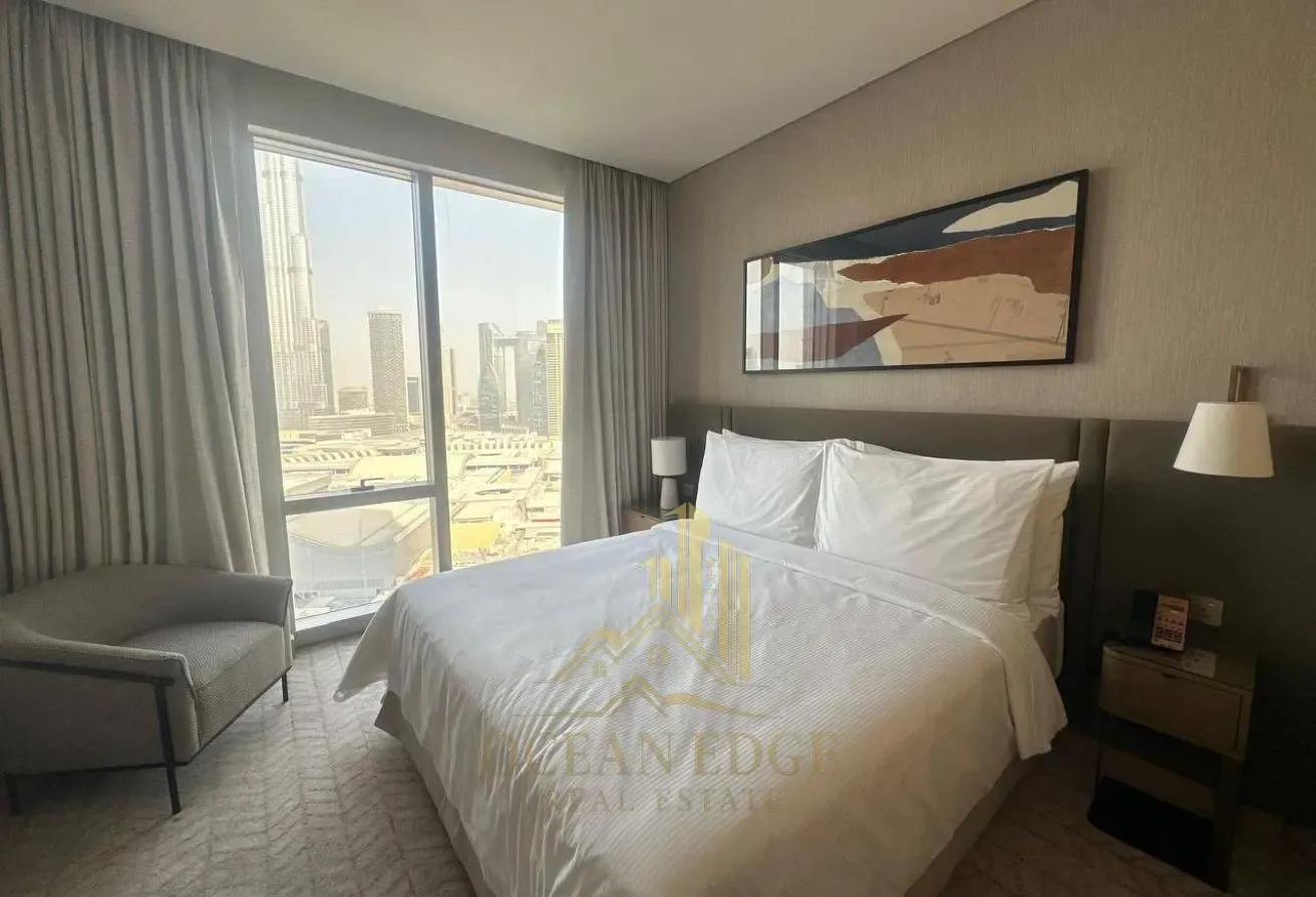 High Floor | Amazing Burj & Sky View | 3BED + maid