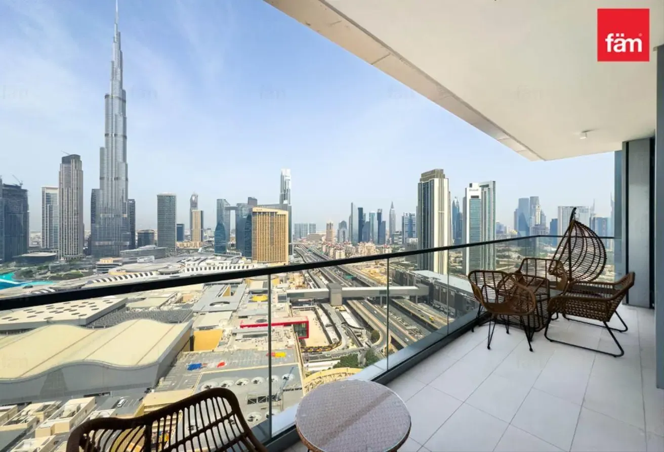 Largest Layout | Burj Khalifa View |  3BR+Maid