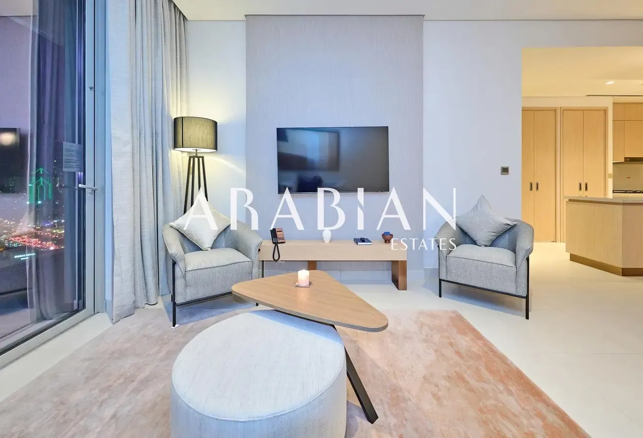 High Floor | Burj and Fountain Views | Furnished