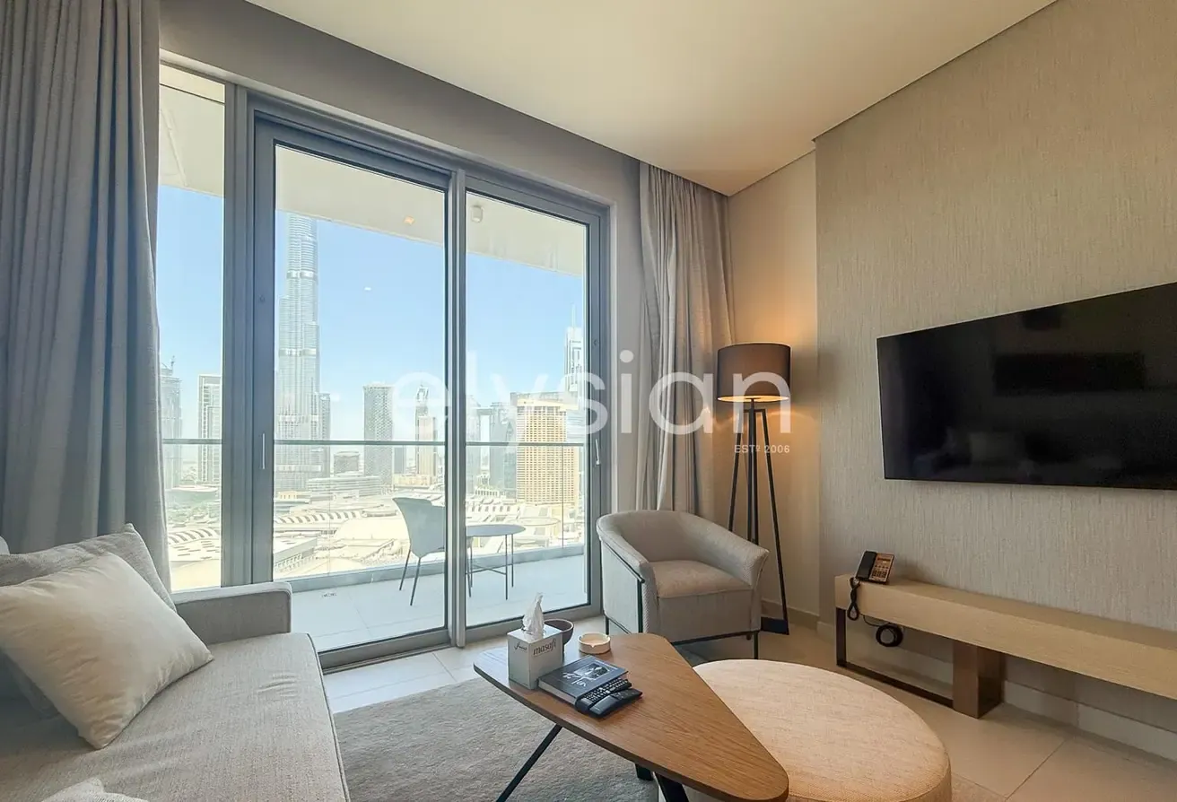 Burj View | Luxury Living | Spacious