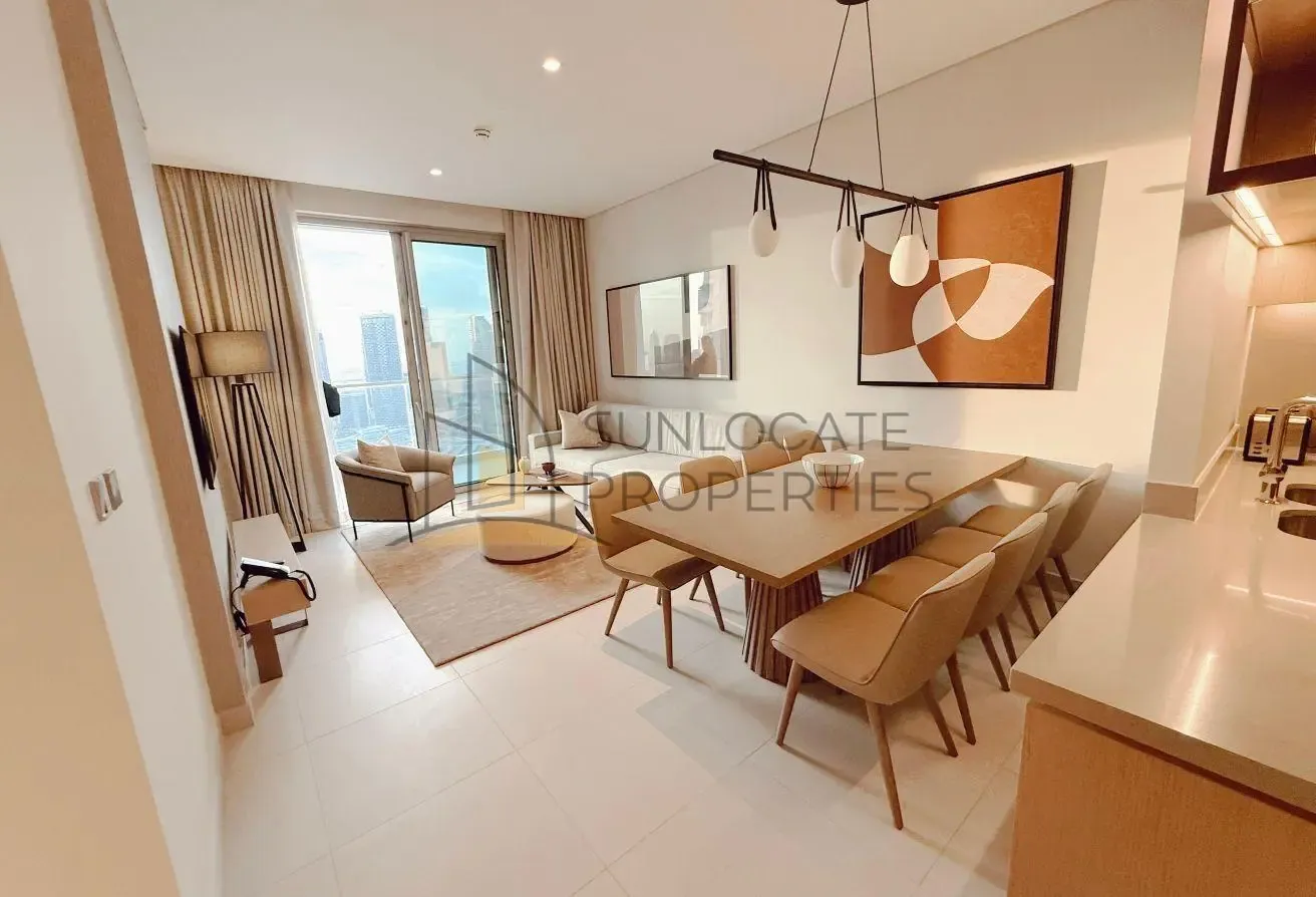 Burj Khalifa View | Ready to Move | Furnished!