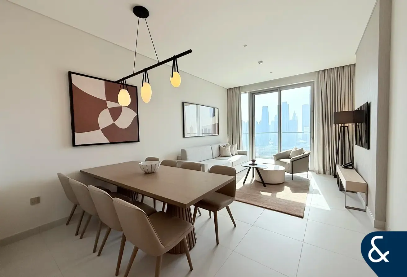 3 Bed + Maids | Furnished | Burj View