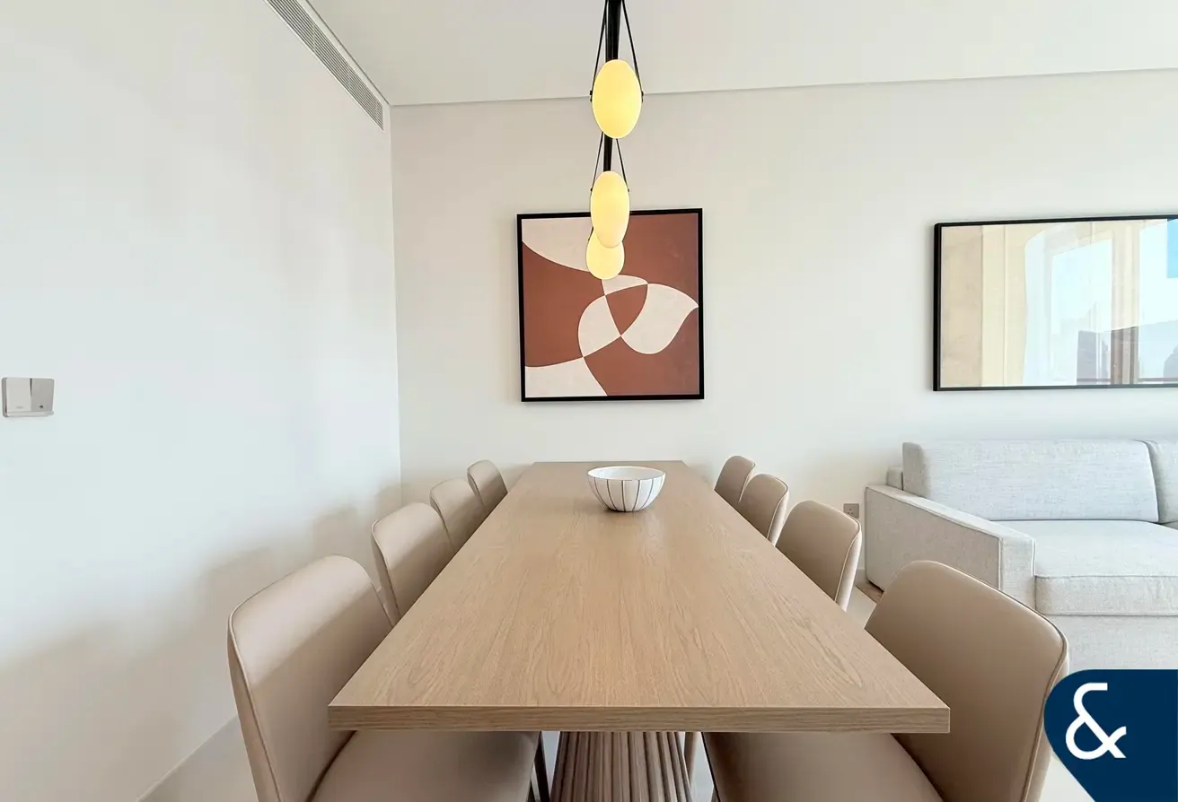 3 Bed + Maids | Furnished | Burj View