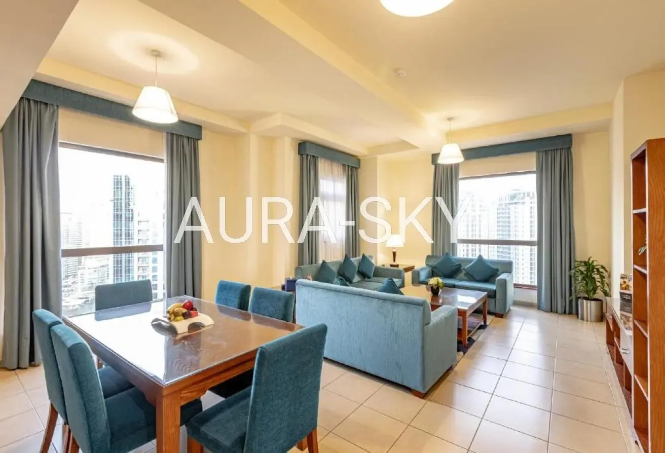 Marina Views & Grand Living: Elite 3BR at JBR