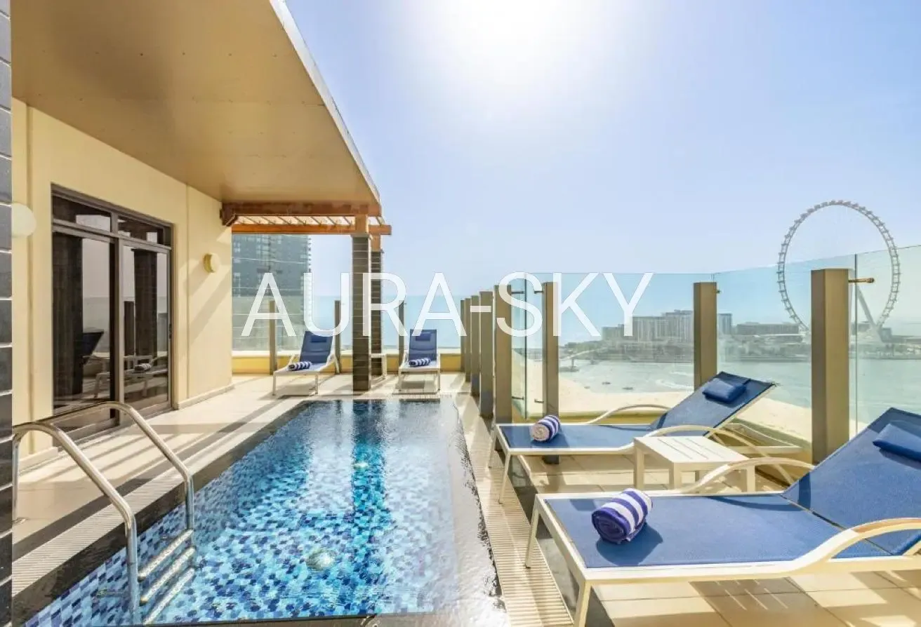 Marina Views & Grand Living: Elite 3BR at JBR