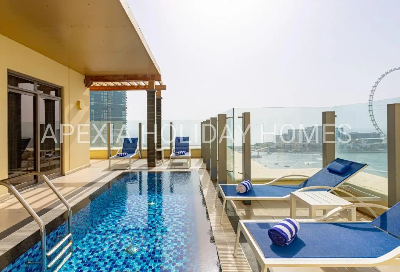 Private Pool | Luxury 3BR + Maid | Full Sea View |