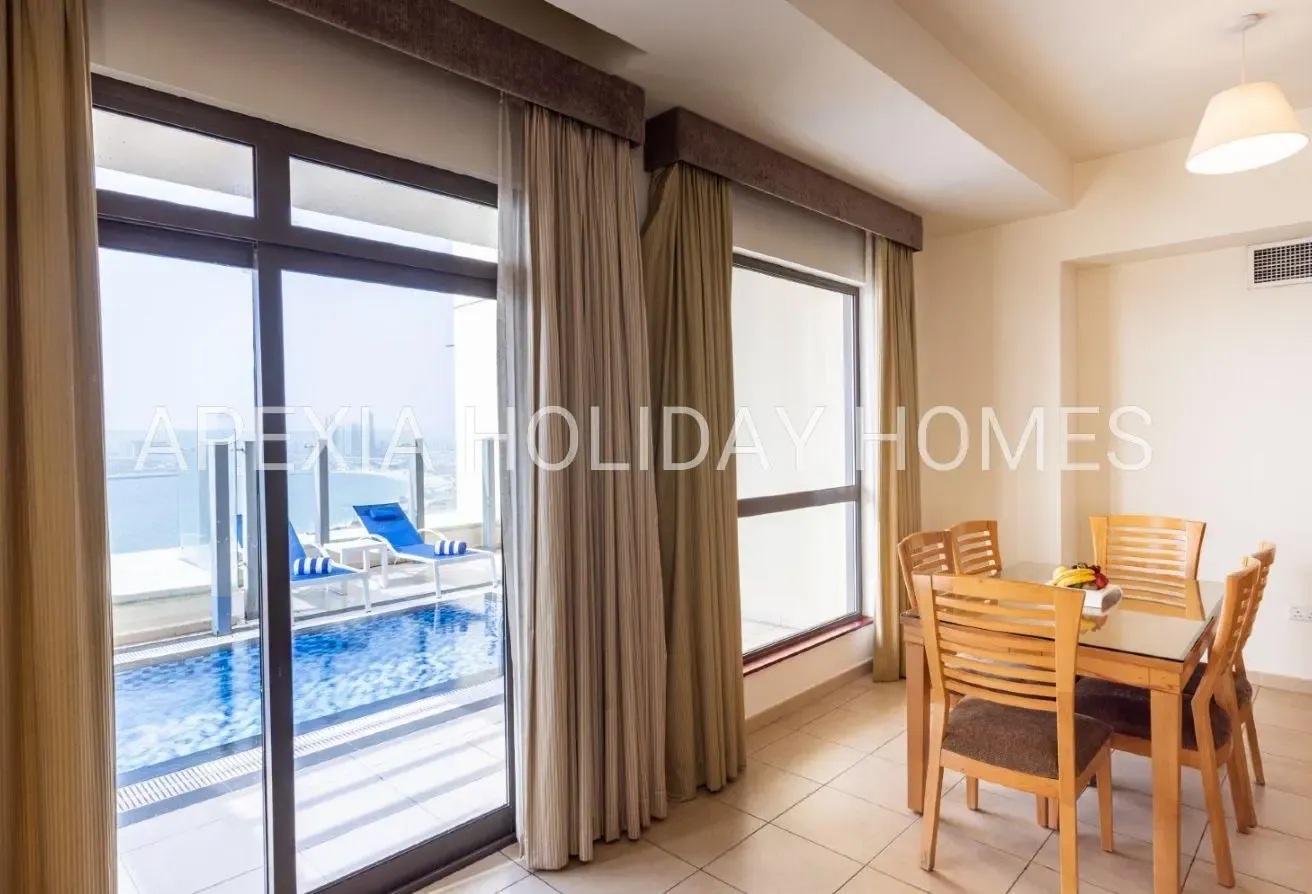 Private Pool | Luxury 3BR + Maid | Full Sea View |
