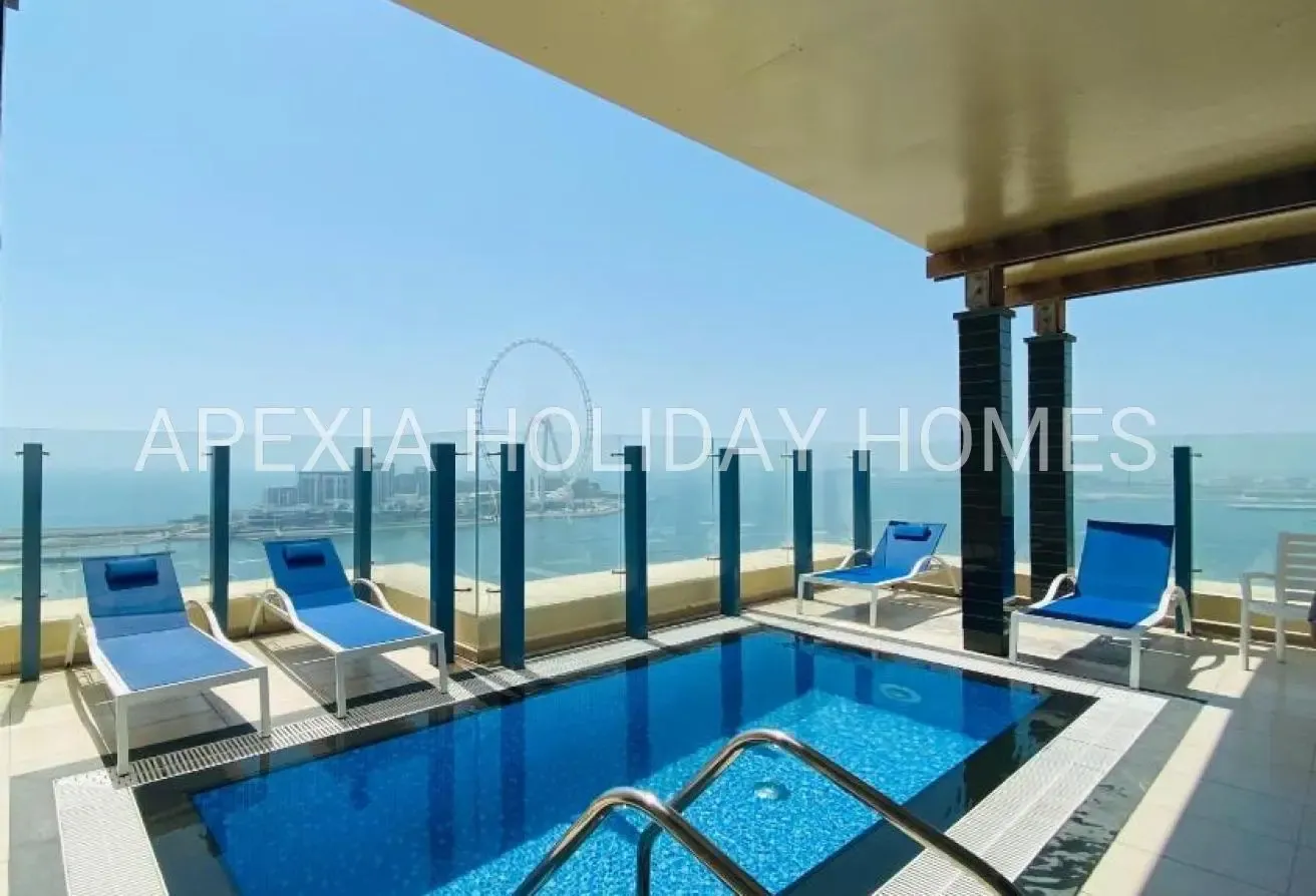 Private Pool | Luxury 3BR + Maid | Full Sea View