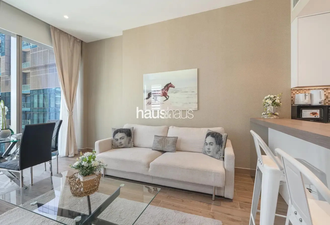 High Floor | Partial Marina View | Cosy 1BR