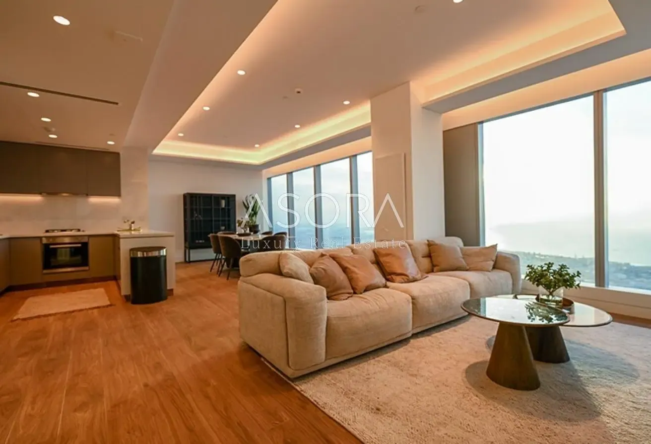 Luxury 3BR+Maid | High Floor | Furnished