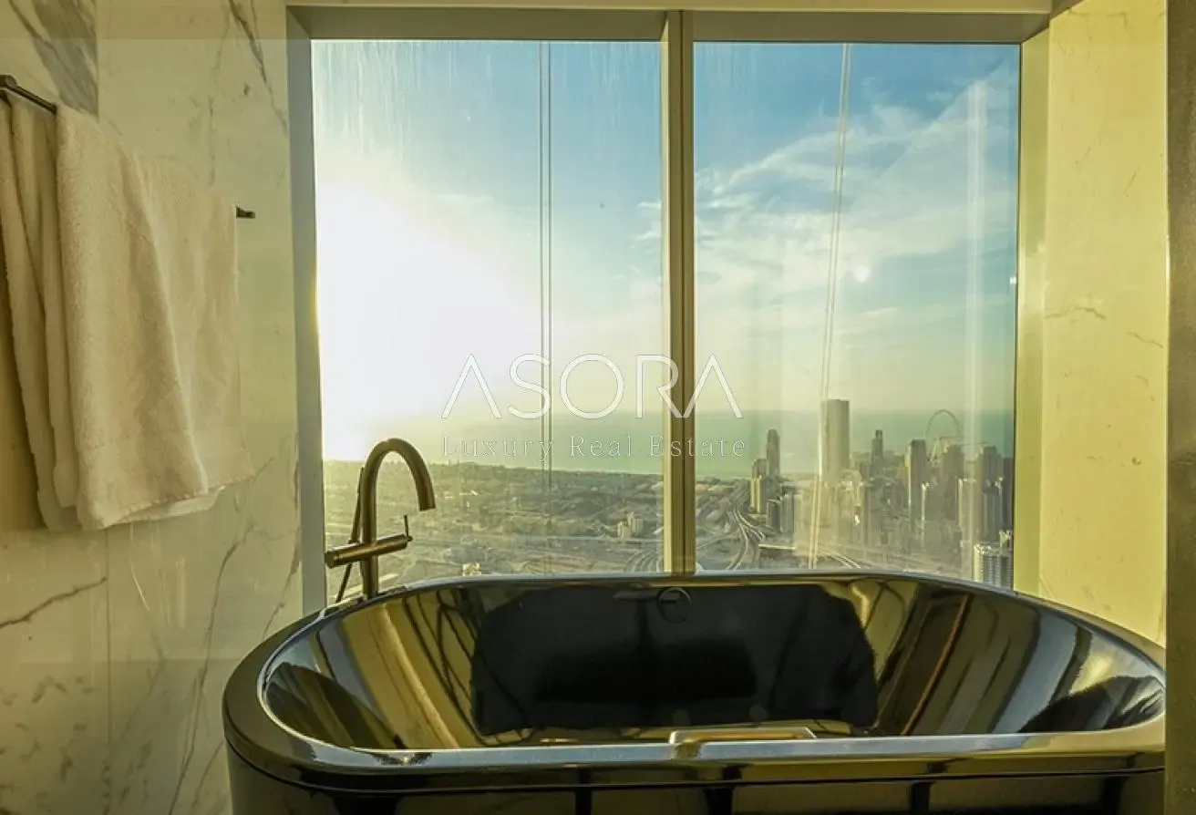 Luxury 3BR+Maid | High Floor | Furnished