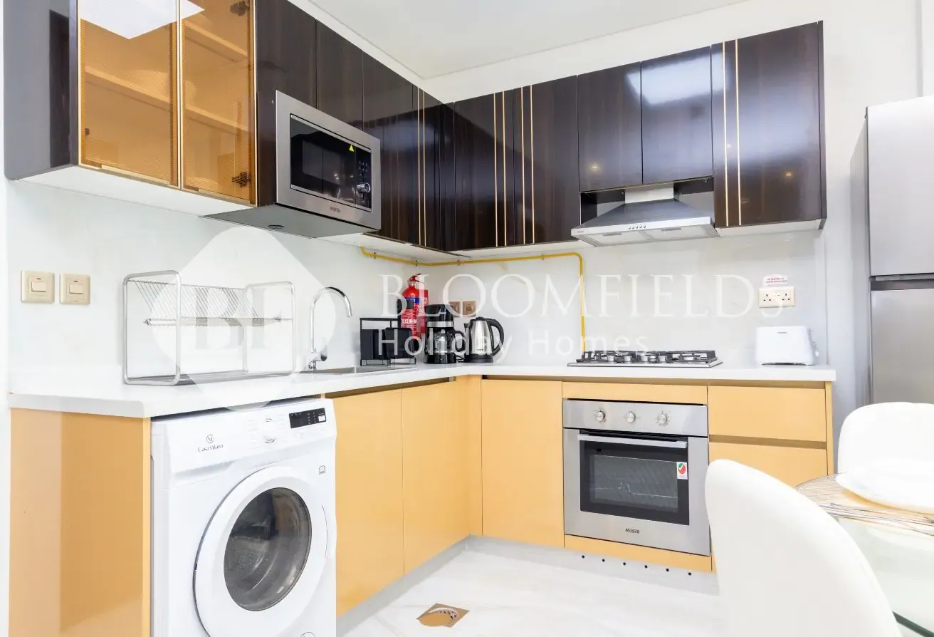 Modern 1BR Apartment | 1st Floor | Gemz by Danube