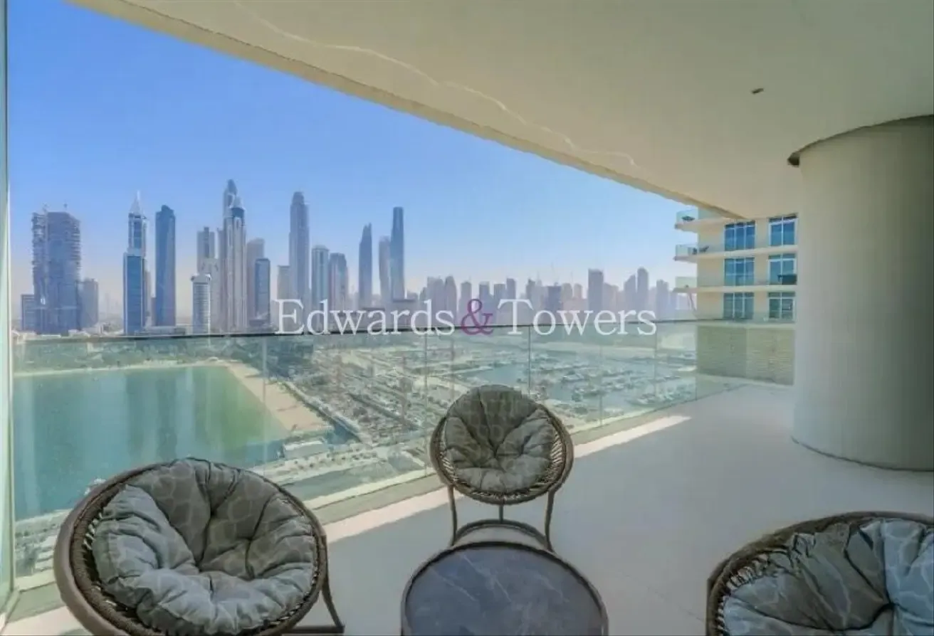 Full Marina View | Large Balcony | Furnished