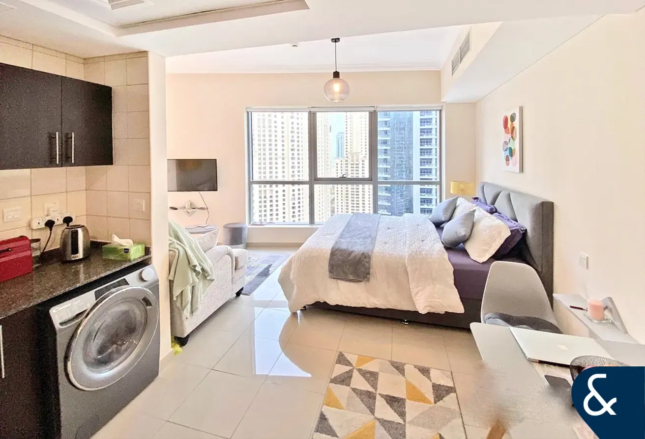 Studio | Furnished | Marina and Sea Views