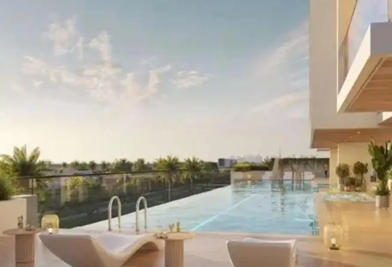 1BR| High-floor unit| Pool & villa community view