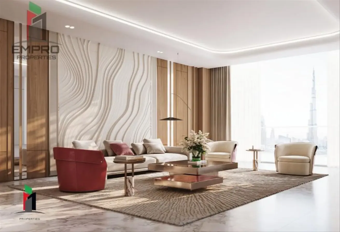 Premium l Burj and Amenities View l 50th Floor