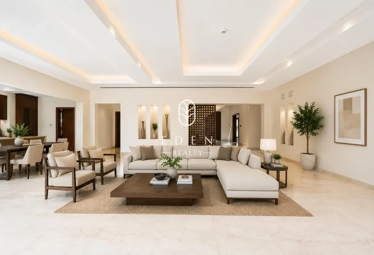 6BR Modern Arabic Villa | Private Pool | Landscaped Garden