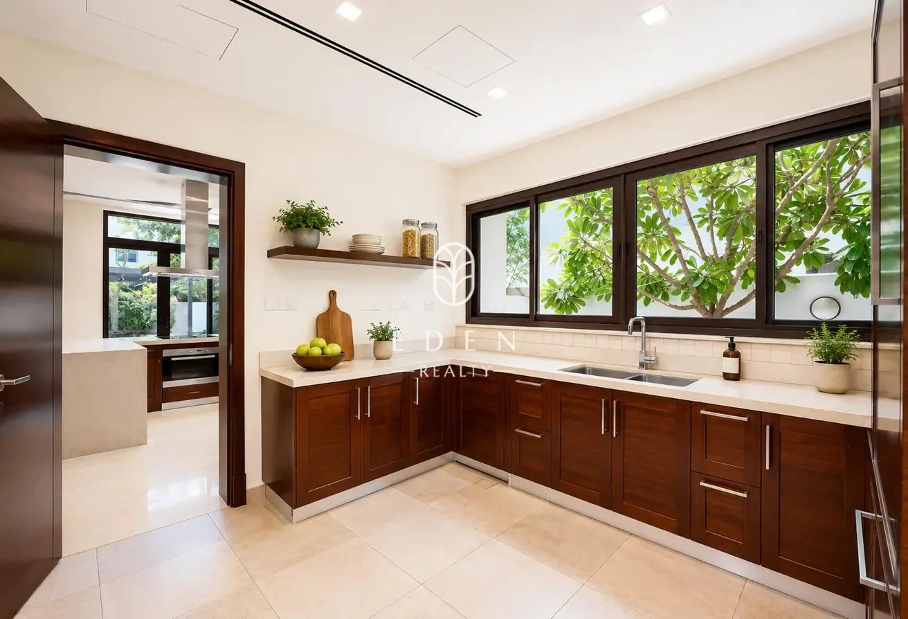 6BR Modern Arabic Villa | Private Pool | Landscaped Garden