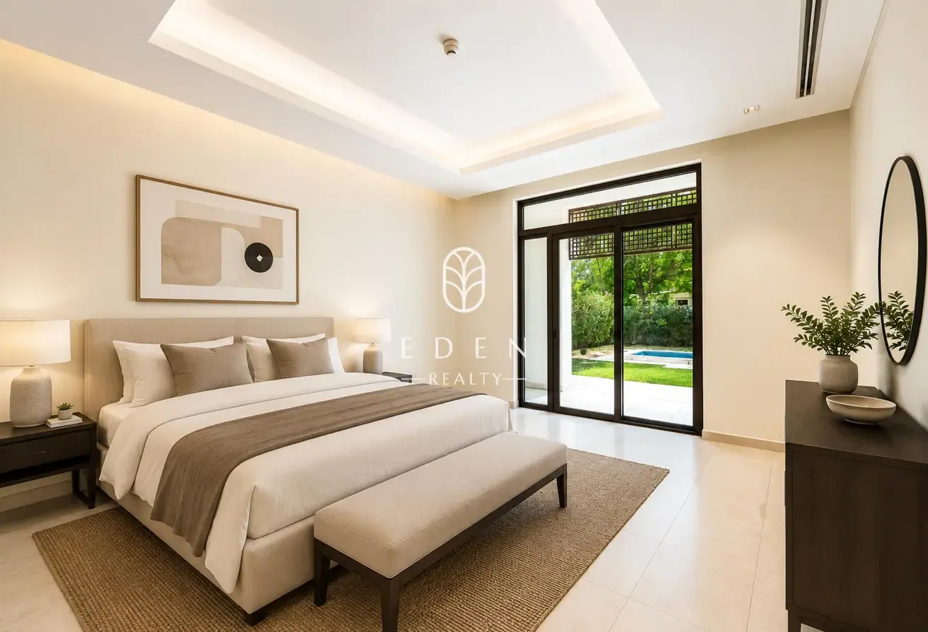 6BR Modern Arabic Villa | Private Pool | Landscaped Garden