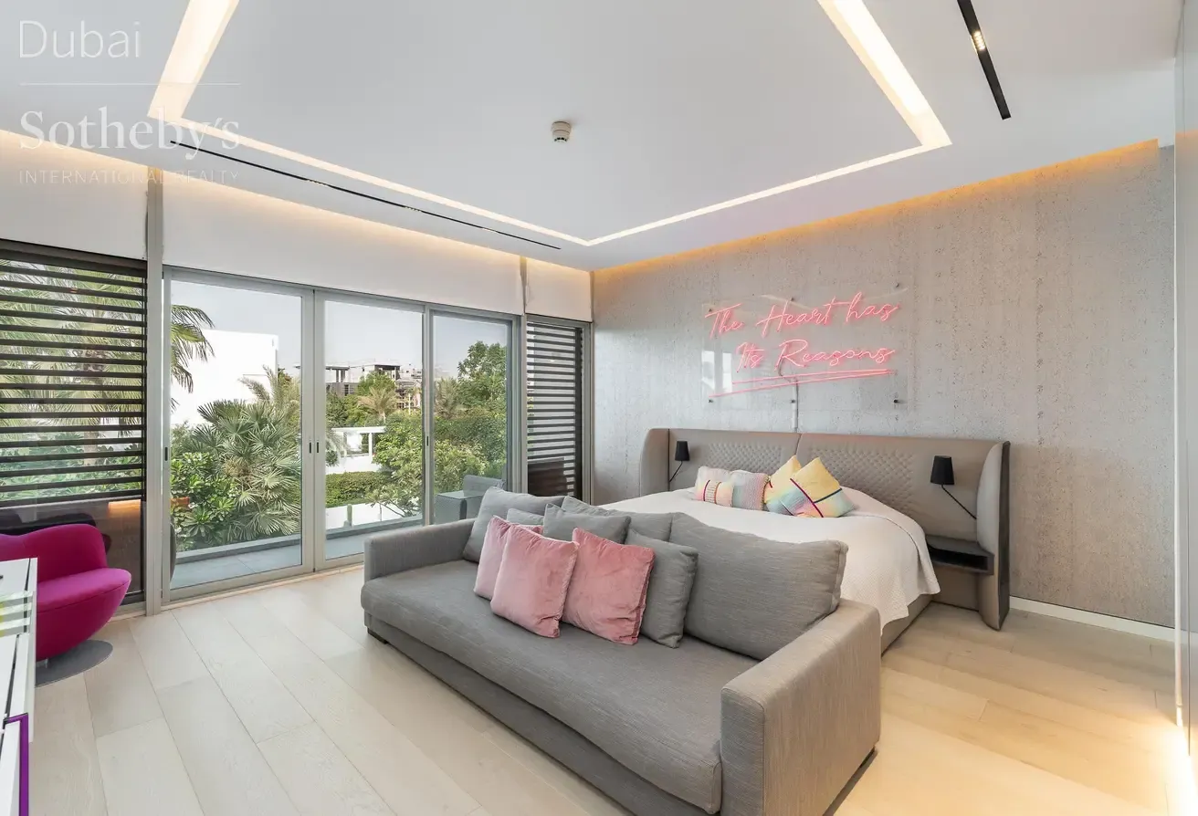 Upgraded Villa With Burj Khalifa View in MBR City