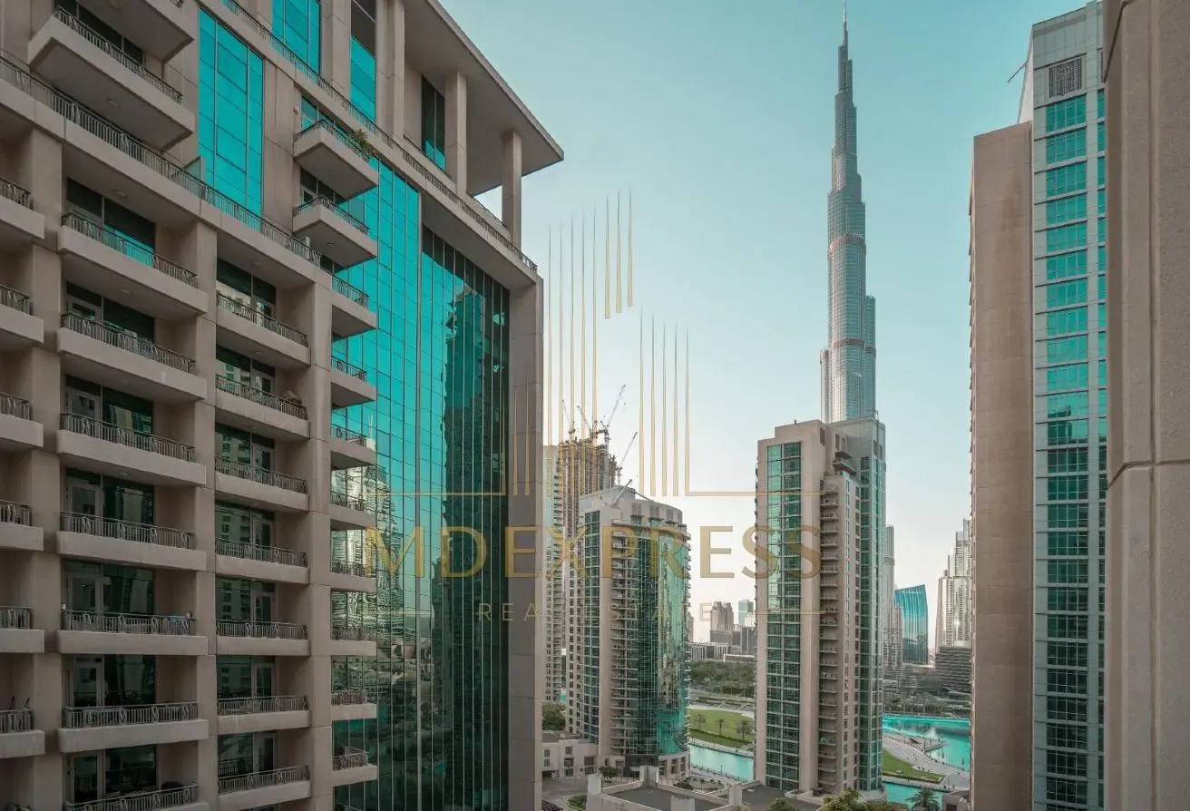 Furnished Apt | Partial Burj Khalifa View | VACANT