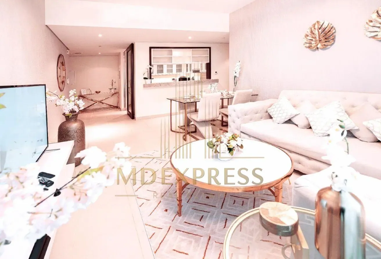 Furnished Apt | Partial Burj Khalifa View | VACANT