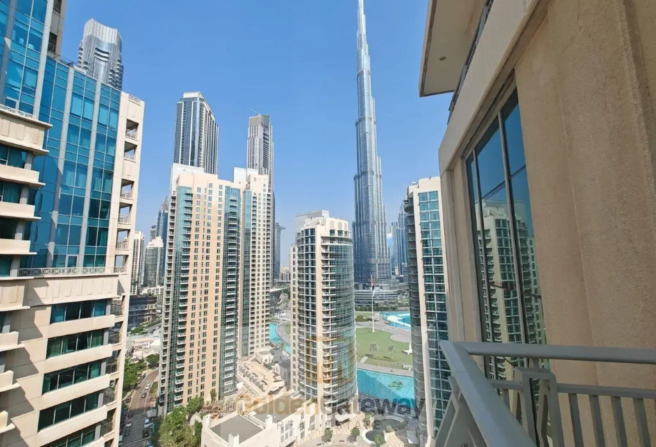 Burj View | Furnished | Balcony | Chiller free |