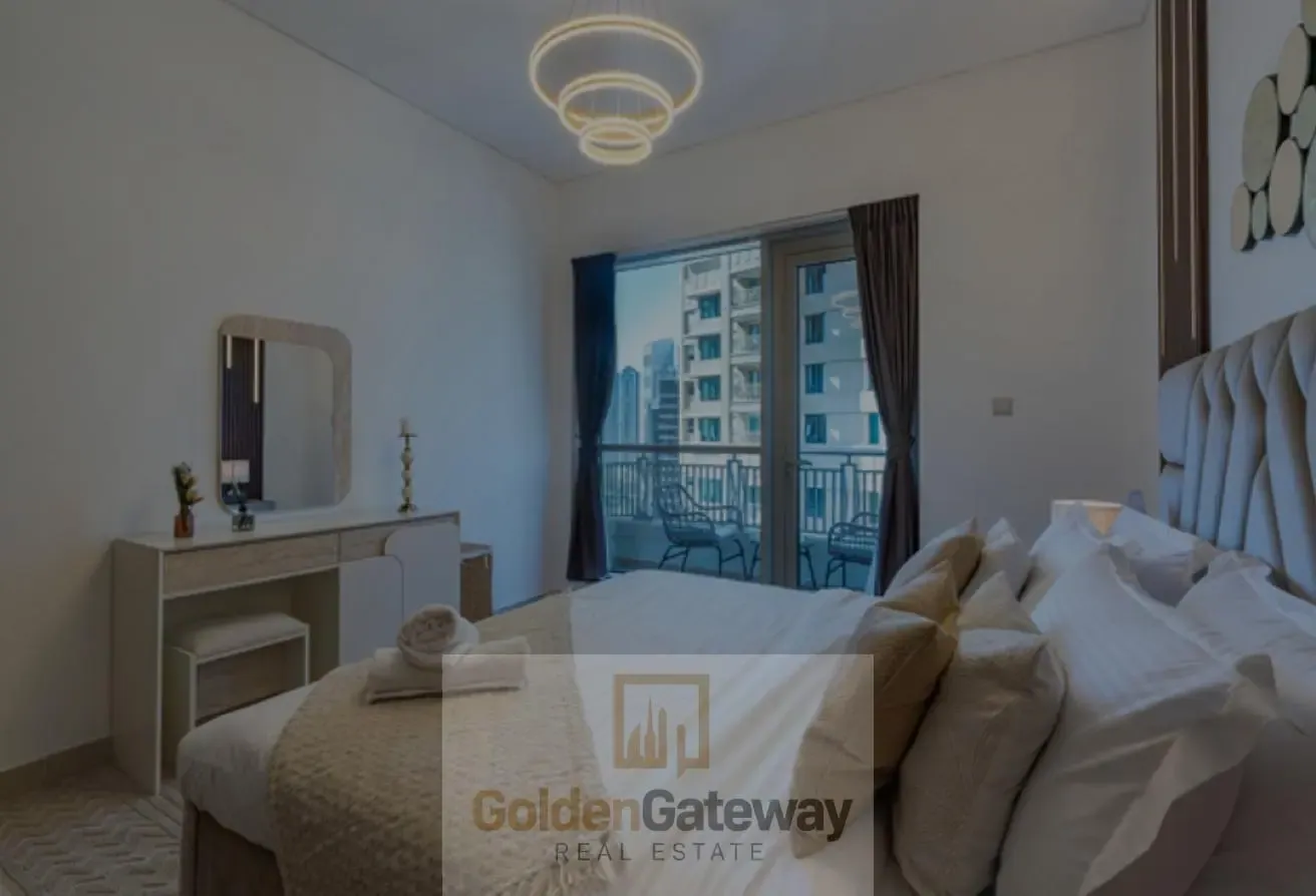 Burj View | Furnished | Balcony | Chiller free |