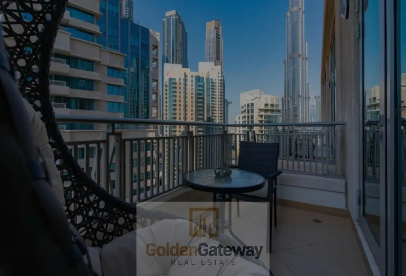Burj View | Furnished | Balcony | Chiller free |