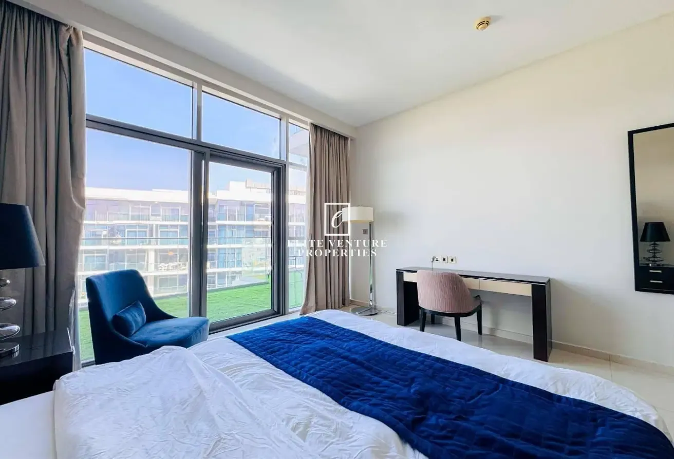 FULLY FURNISHED+MAID'S | GOLF VIEW | BIG BALCONY