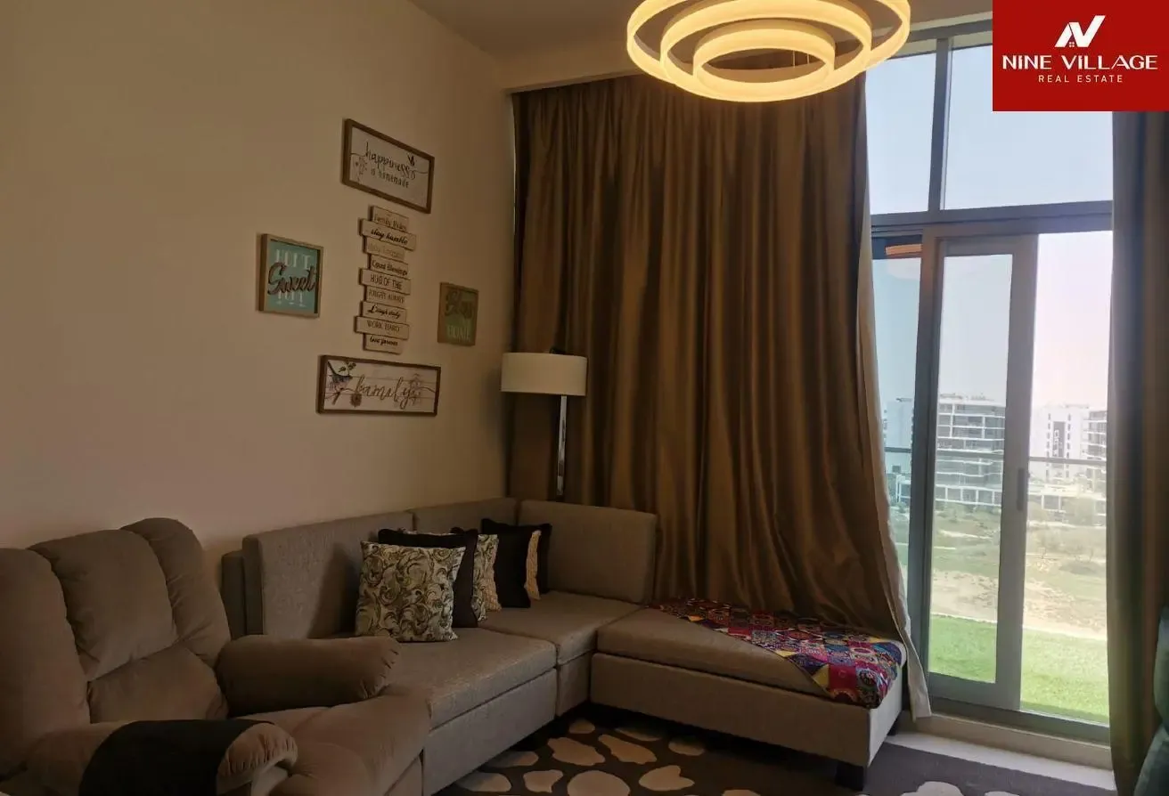Golf Course View - Furnished 2BR + Maid Apartment