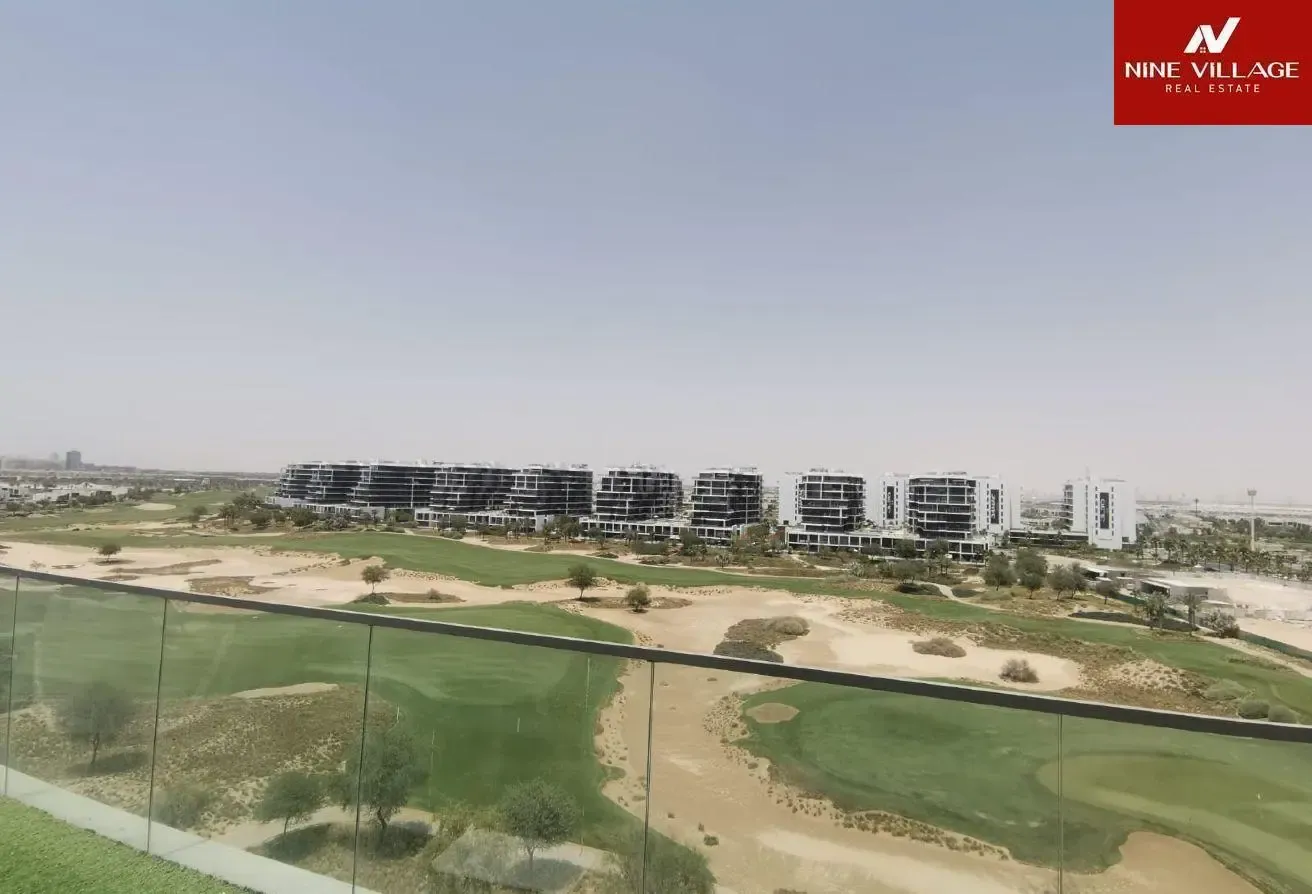 Golf Course View - Furnished 2BR + Maid Apartment