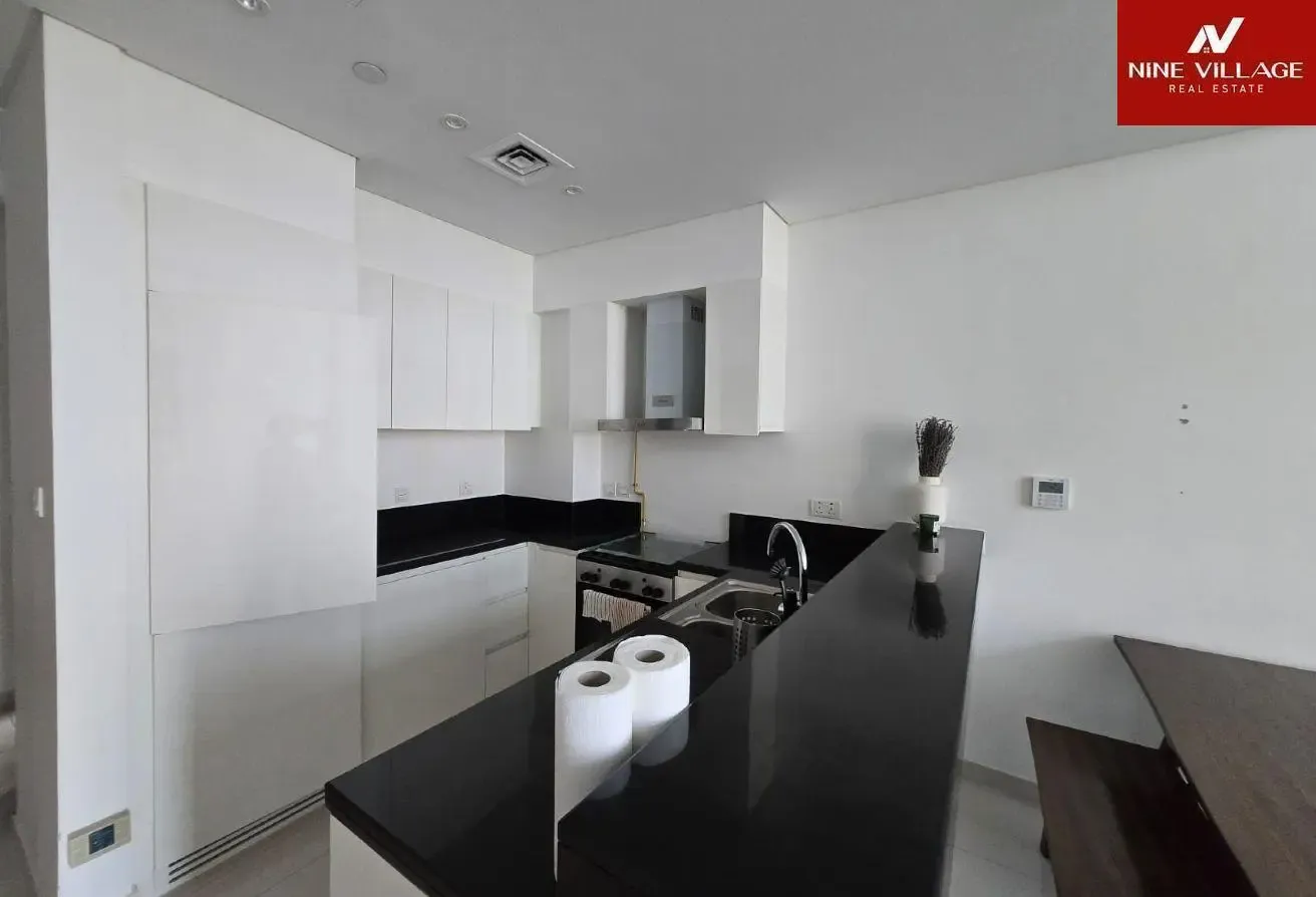 Golf Course View - Furnished 2BR + Maid Apartment