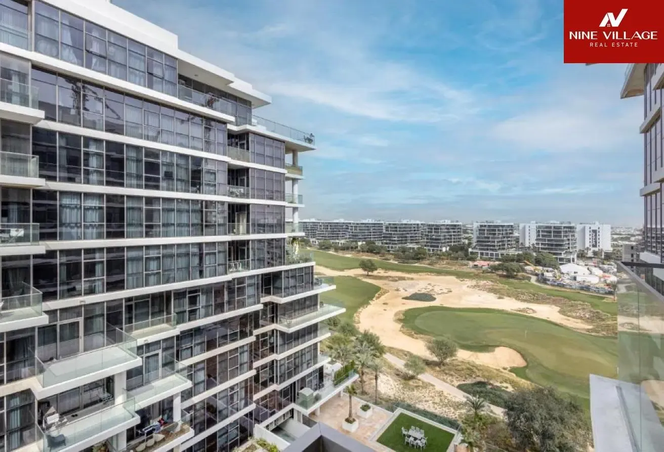 Furnished 2 Bed +Maid - Golf & Pool View - Terrace